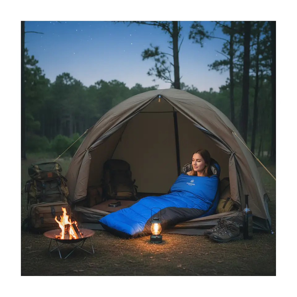 Saco De Dormir Extremo -10° + 10° Camping Trekking Campsor 7