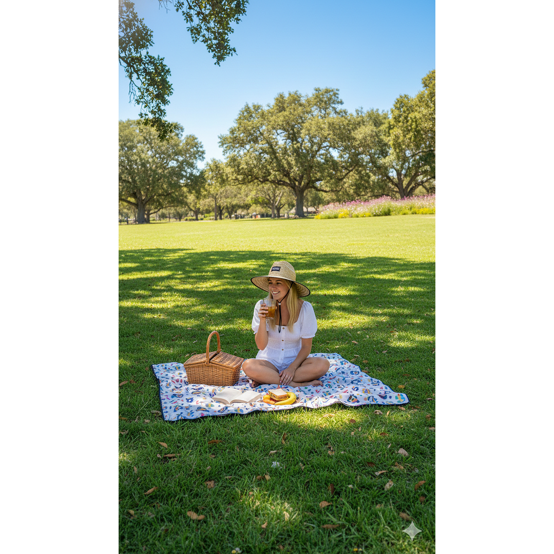 Sombrero Paja Chupalla Para El Sol Verano/playa Aire Libre 8