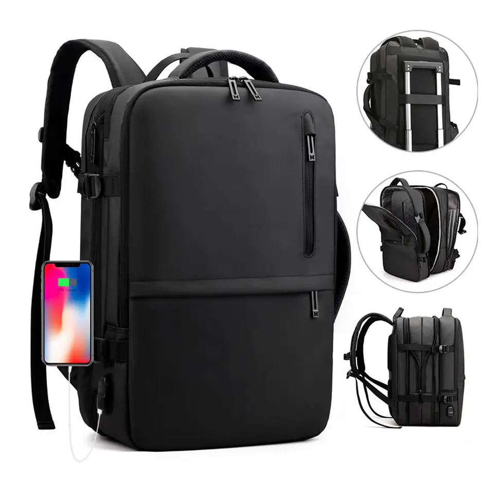 Mochila de cabina EKOLMAC Move Trek Pro, equipaje de mano para viaje 6