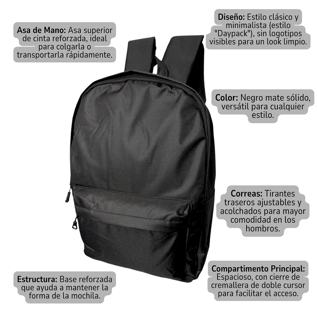 Mochila Bolso Diario Estudiantil Escolar 20l 2