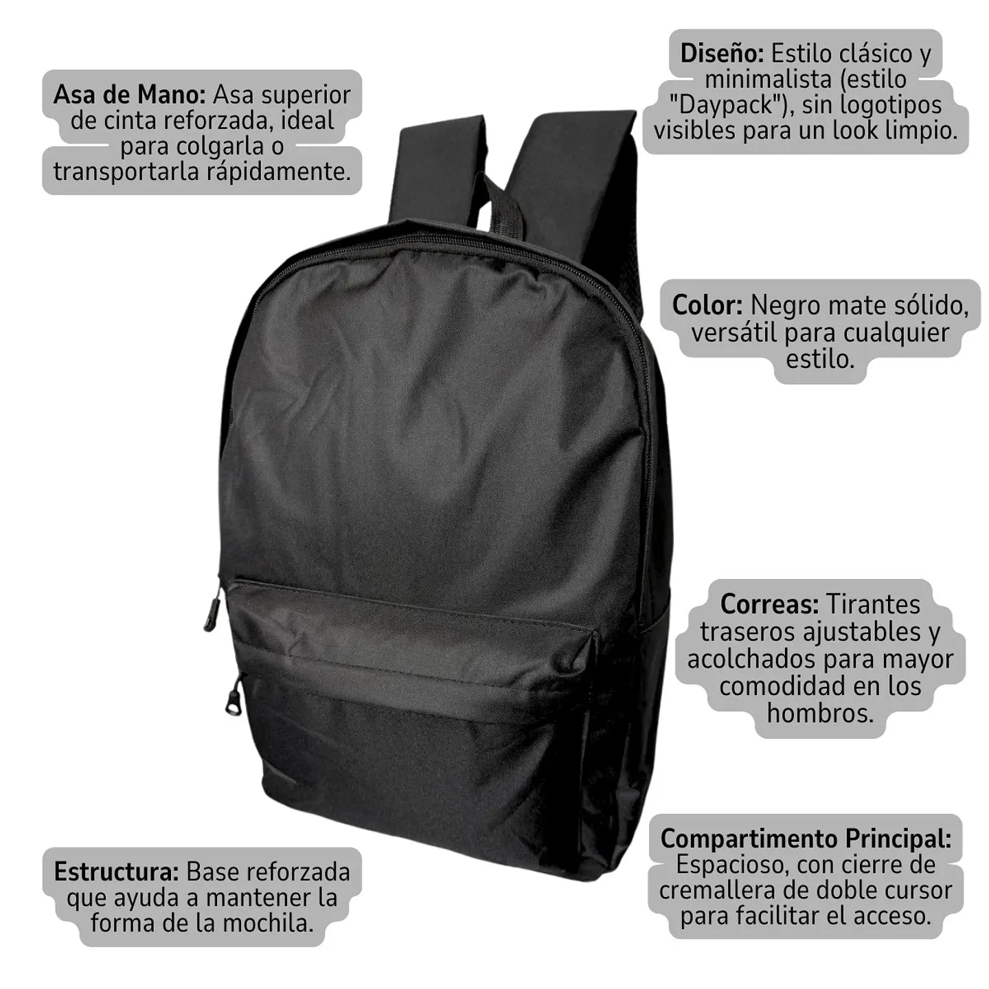 Mochila Bolso Diario Estudiantil Escolar 20l 2