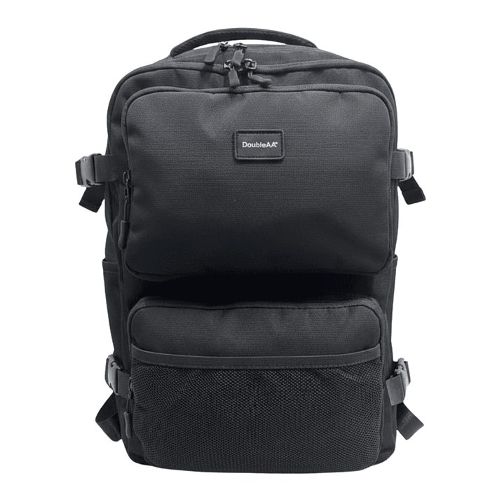 Mochila Escolar Reforzada Negra / Azul – Gran Capacidad con Puerto USB 5