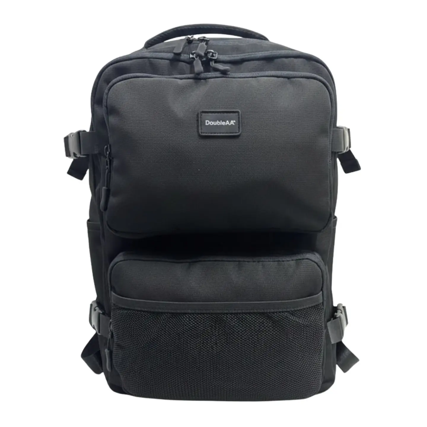 Mochila Escolar Reforzada Negra / Azul – Gran Capacidad con Puerto USB 5