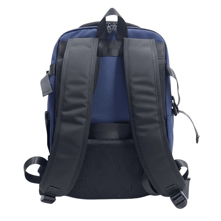 Mochila Escolar Reforzada Negra / Azul – Gran Capacidad con Puerto USB 11