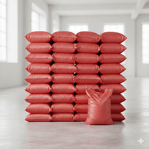 PACK 50 UNIDADES SACOS GRANDES VACÍOS NUEVOS SACOS DE ESCOMBROS