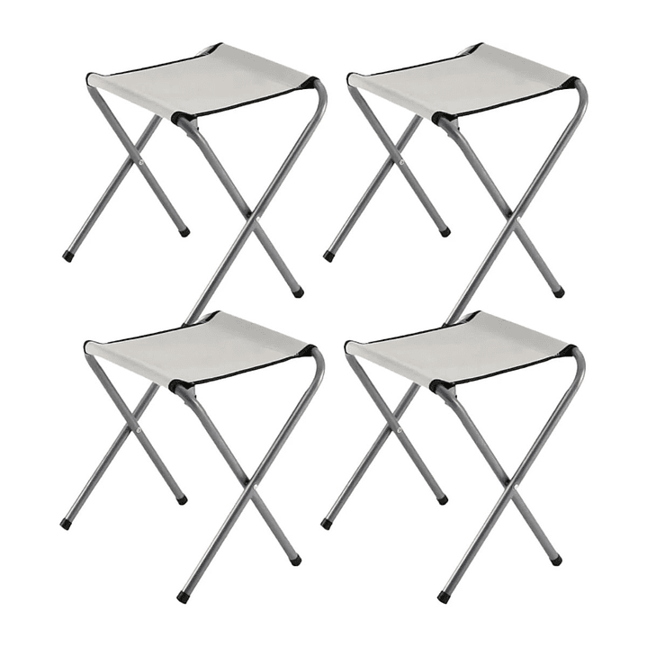 Mesa Plegable Camping Maleta Portatil Con 4 Sillas Multiuso 4