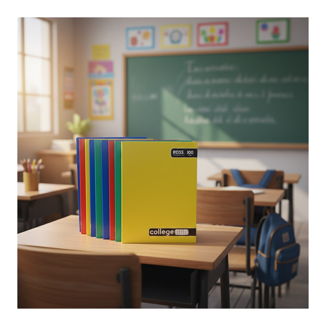 10 Cuadernos Ross Collage 5mm 100 Hojas 1