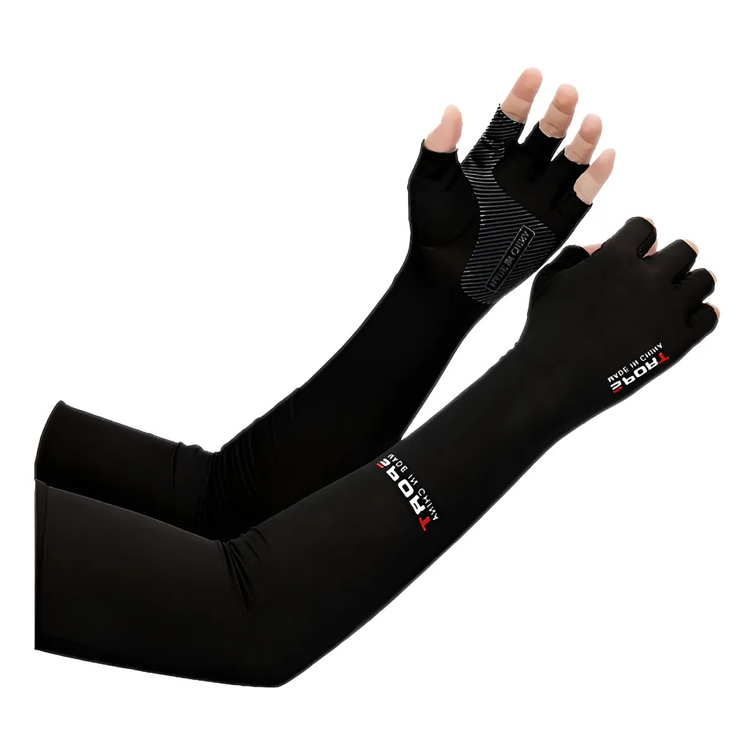 Mangas Compresión Brazo Camuflaje UV Invier 1 Par 1