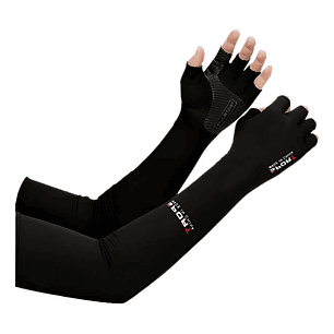 Mangas Compresión Brazo Camuflaje UV Invier 1 Par