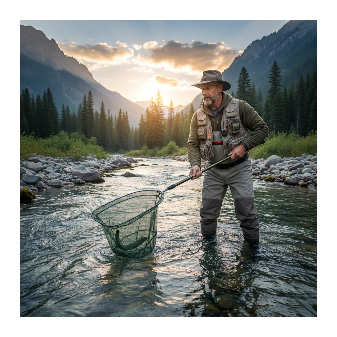 Red De Pesca Plegable Chinguillo Restcloud Malla De Pescar 1