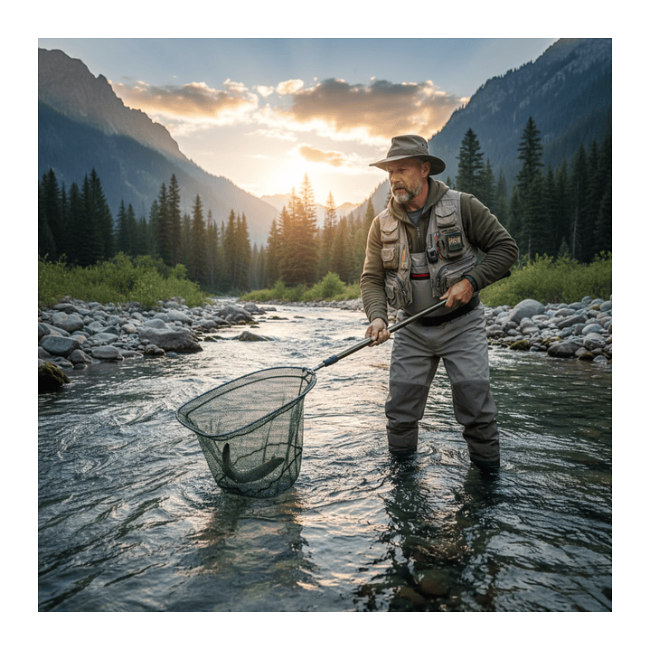 Red De Pesca Plegable Chinguillo Restcloud Malla De Pescar 1