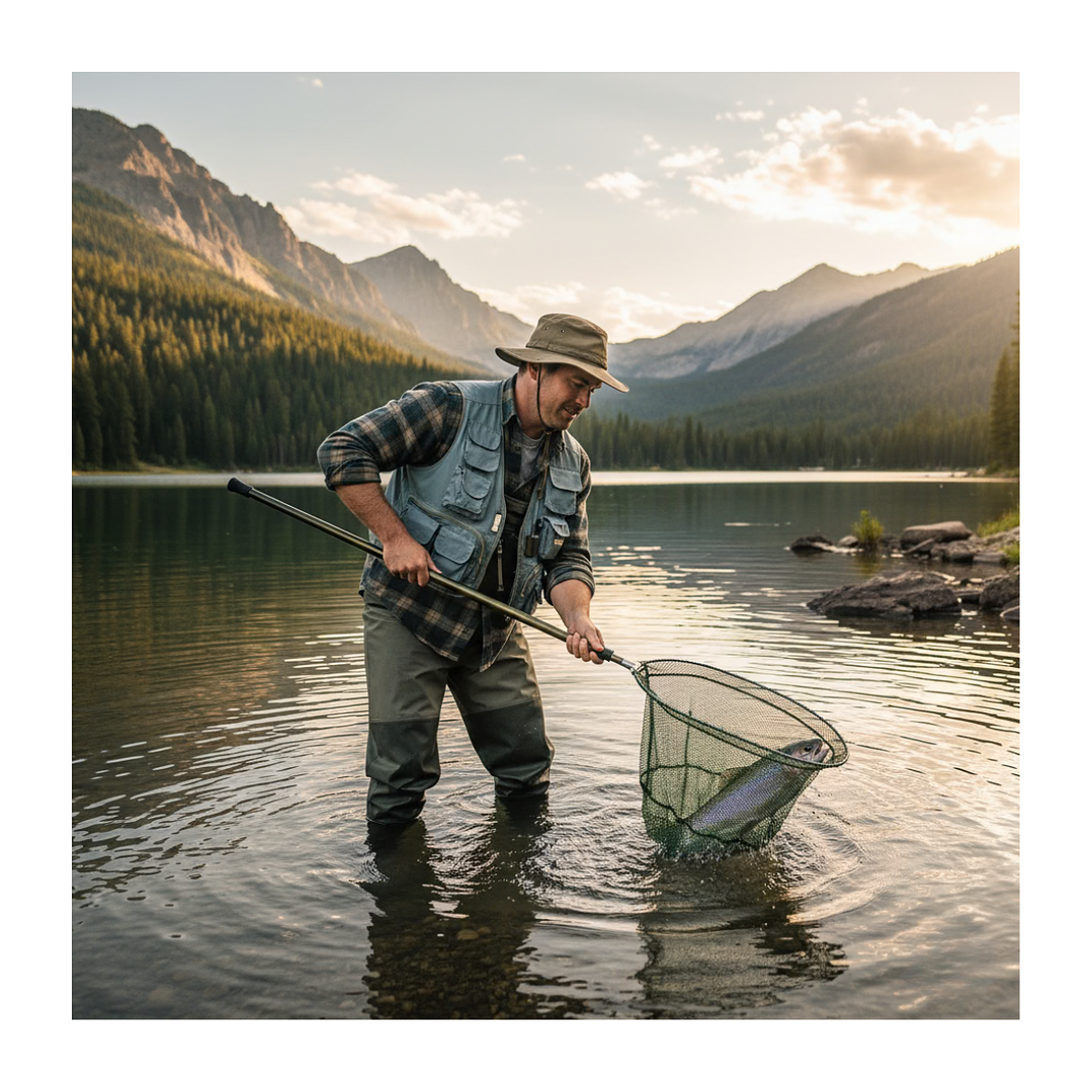 Red De Pesca Plegable Chinguillo Restcloud Malla De Pescar 9
