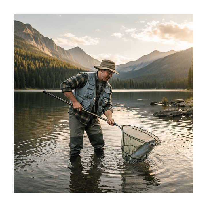 Red De Pesca Plegable Chinguillo Restcloud Malla De Pescar 9