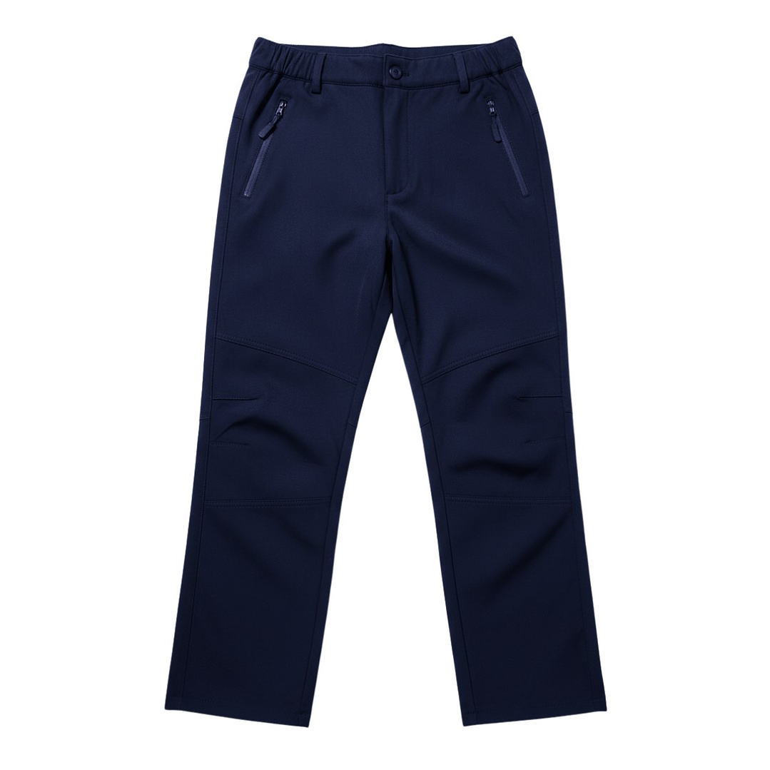 Pantalon Softshell Para Niños Con Micropolar Senderismo 16