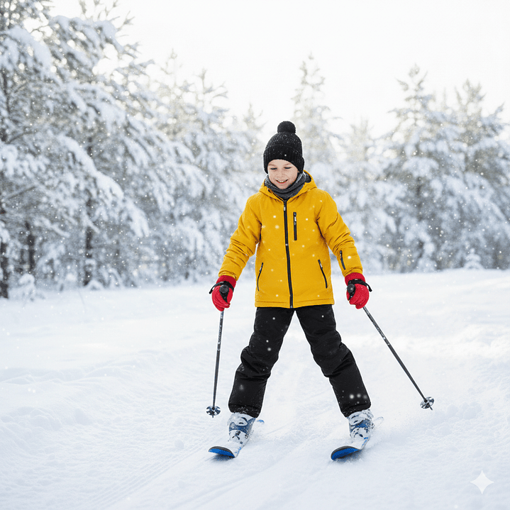 Pantalon Softshell Para Niños Con Micropolar Senderismo 17