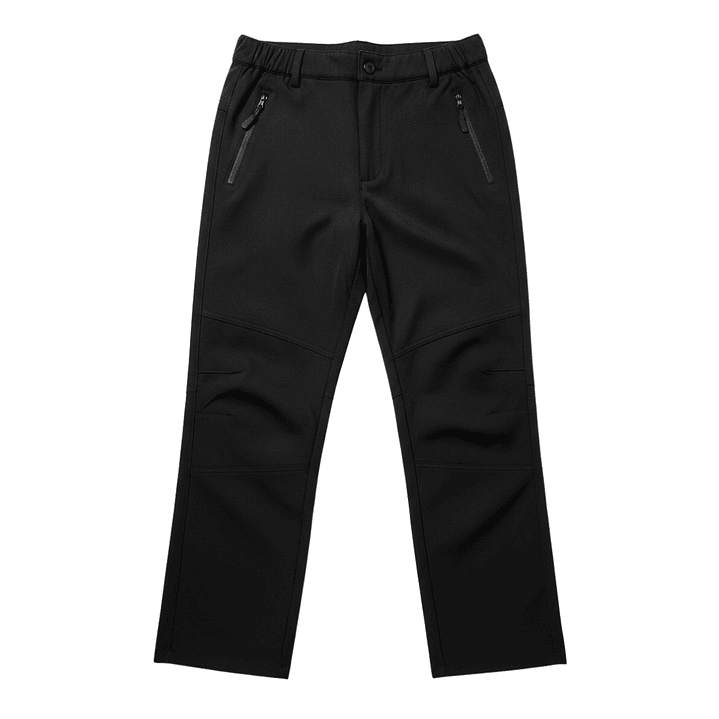 Pantalon Softshell Para Niños Con Micropolar Senderismo 24