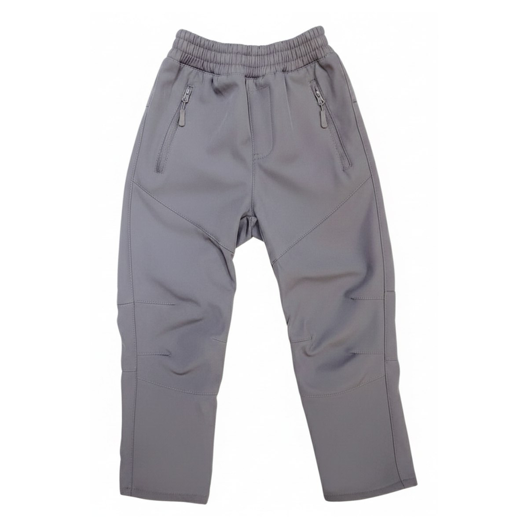 Pantalon Softshell Para Niños Con Micropolar Senderismo 30