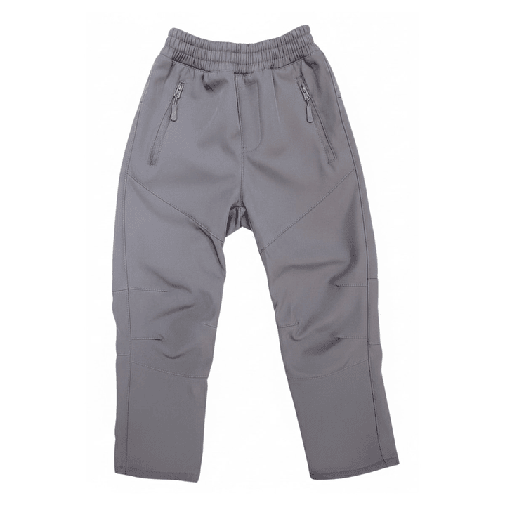 Pantalon Softshell Para Niños Con Micropolar Senderismo 30