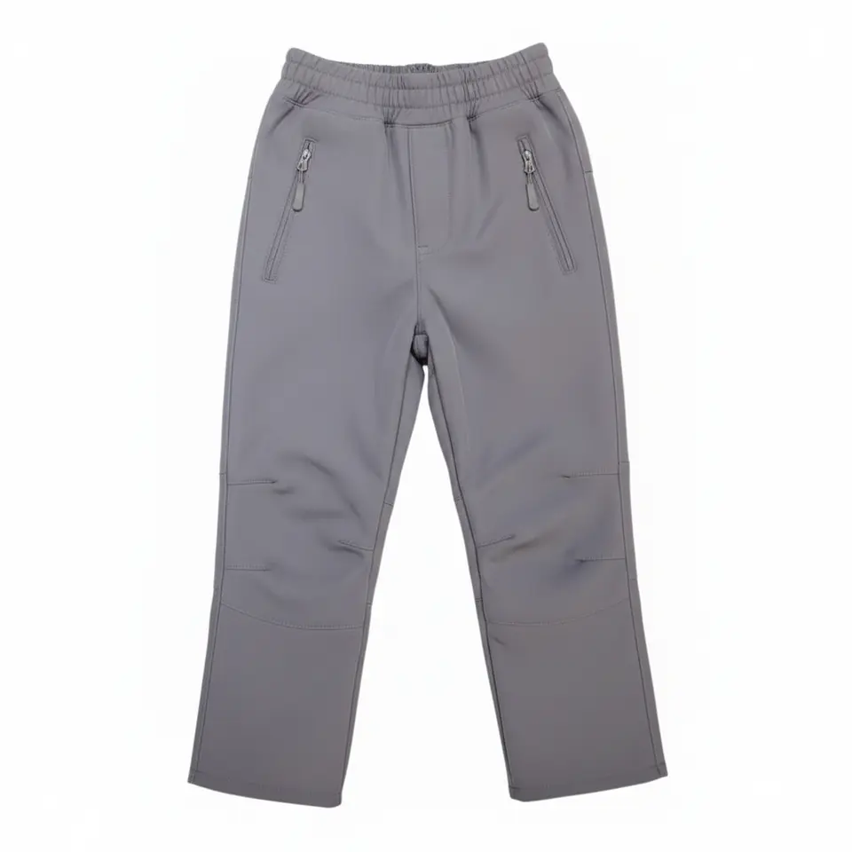 Pantalon Softshell Para Niños Con Micropolar Senderismo 44