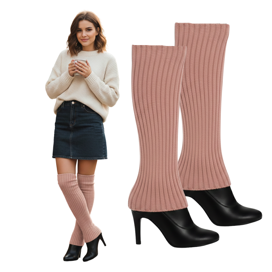 Polaina Calentadores Juvenil Mujer Colores Variados  3