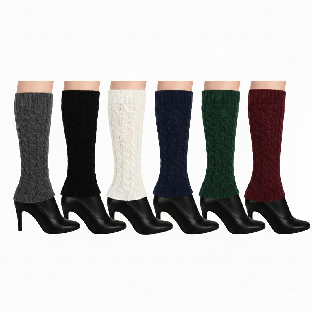 Polainas Calentadores Variados Colores Juveniles Mujer Elegante 1