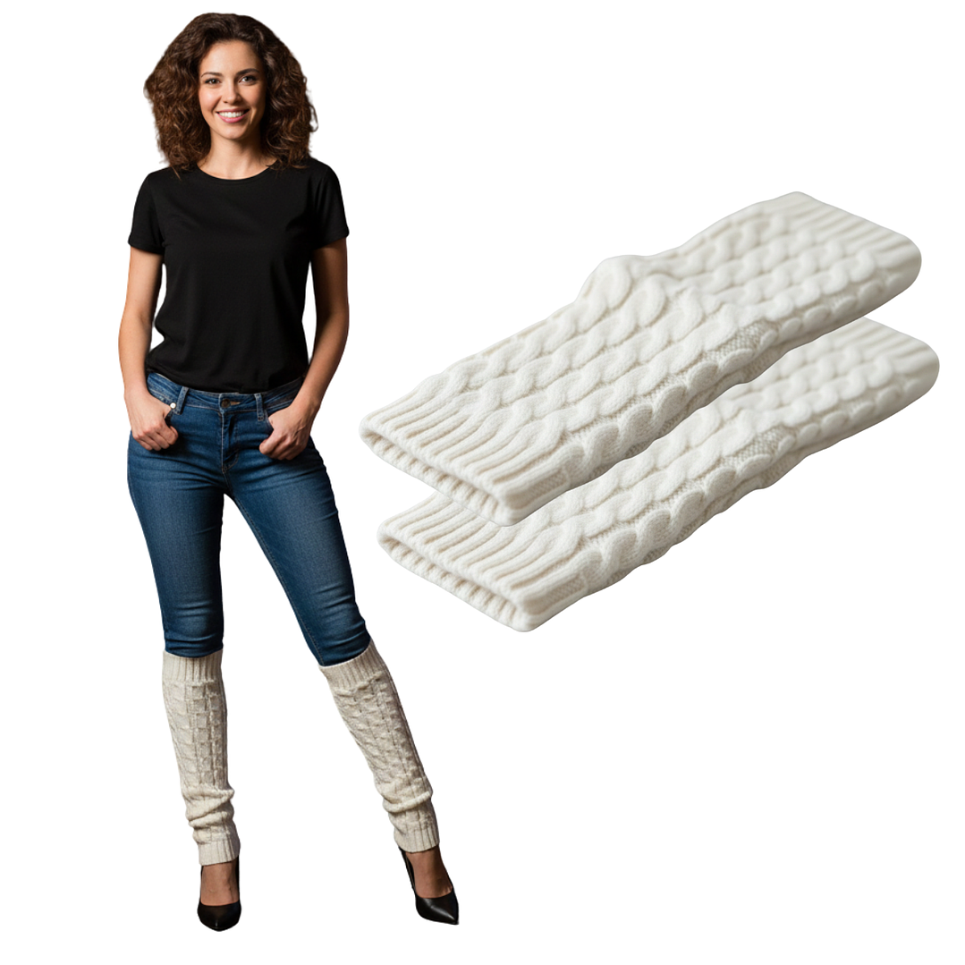 Polainas Calentadores Variados Colores Juveniles Mujer Elegante 3