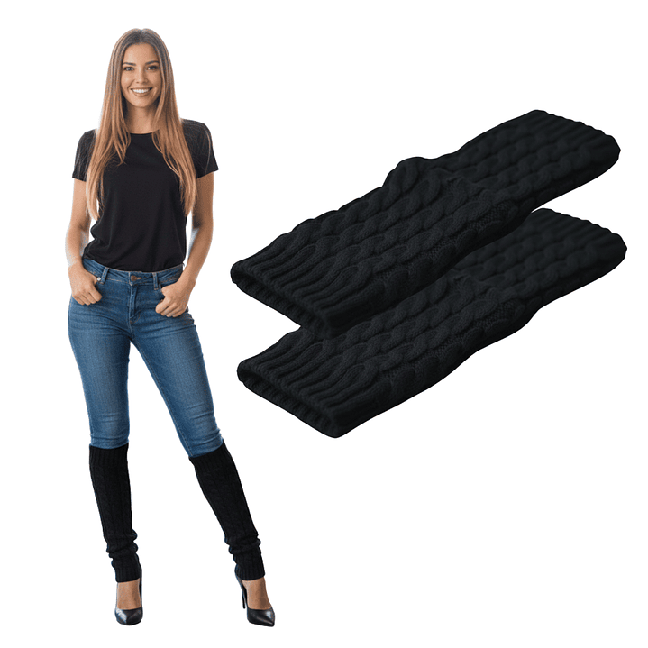 Polainas Calentadores Variados Colores Juveniles Mujer Elegante 6