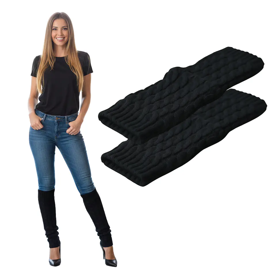 Polainas Calentadores Variados Colores Juveniles Mujer Elegante 6