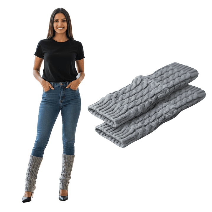 Polainas Calentadores Variados Colores Juveniles Mujer Elegante 9