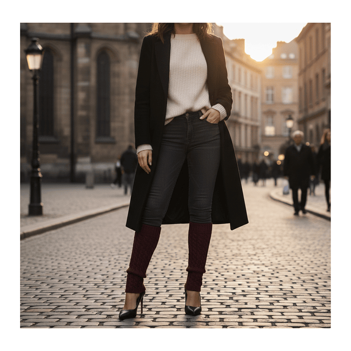 Polainas Calentadores Variados Colores Juveniles Mujer Elegante 14