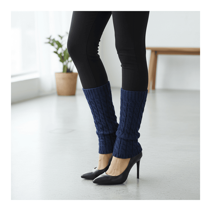Polainas Calentadores Variados Colores Juveniles Mujer Elegante 17