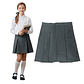 Falda Colegio Niña Juvenil Clásica – Confección Nacional – 3 Pliegues - Miniatura 3