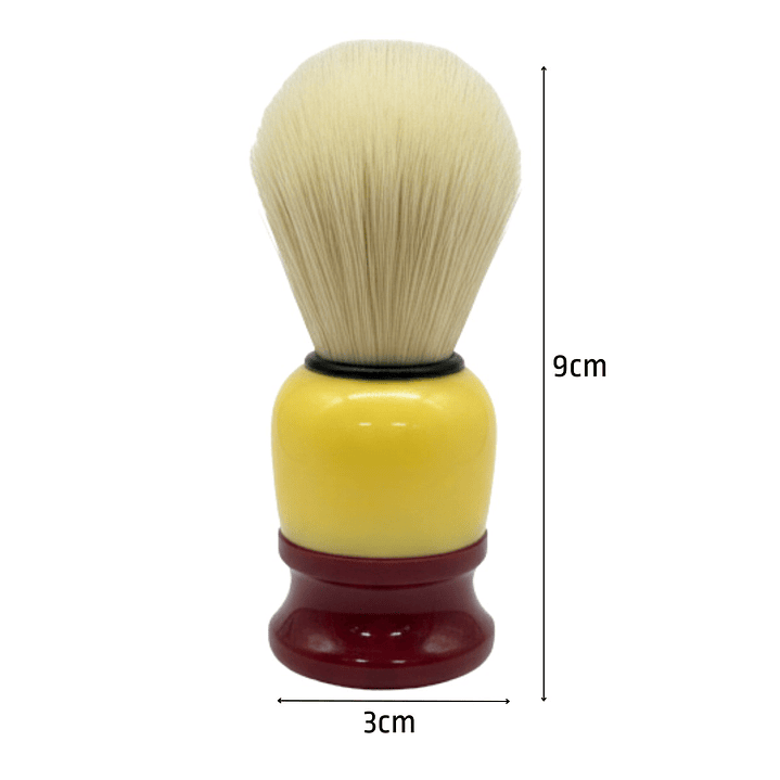 Pack 12 Brochas Hisopo de Madera para Barba – Ideal Peluquería y Barbería 2