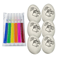 Set De 6 Huevos De Pascua Para Pintar Y Decorar - thumbnail 4