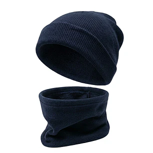 Set Invierno: Gorro Polar, Cuello Polar Suave Y Comodo 