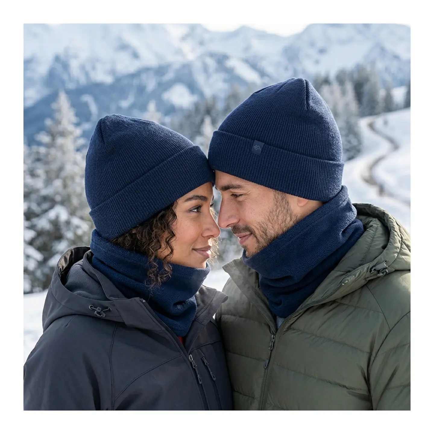Set Invierno: Gorro Polar, Cuello Polar Suave Y Comodo  15