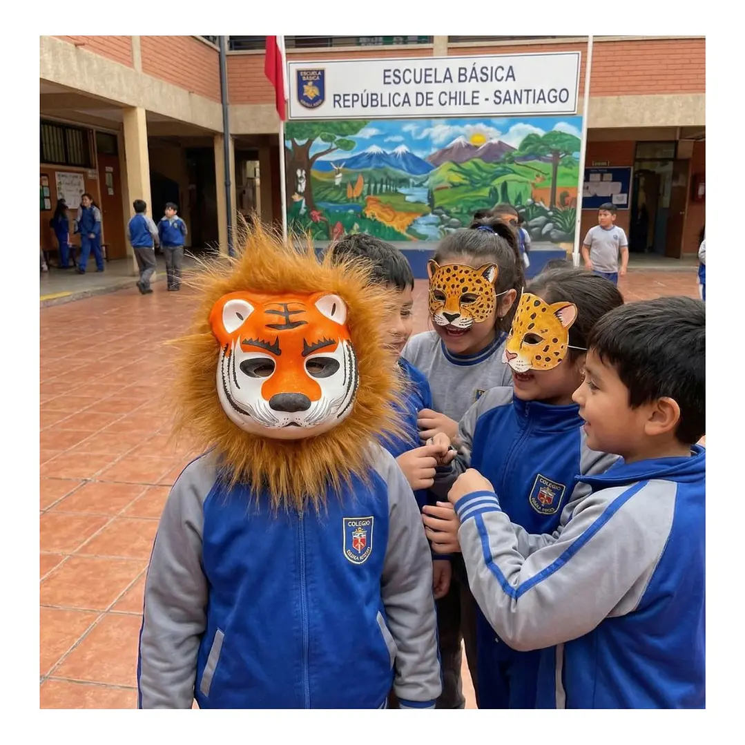 Máscara Animales Salvajes  Infantiles Celebraciones Fiestas 11