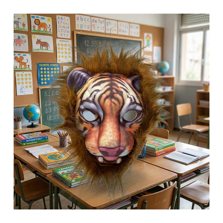 Máscara Animales Salvajes  Infantiles Celebraciones Fiestas 22