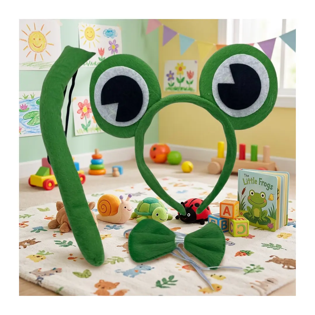 Set Disfraces Animales Infantil Orejas y Cola Diadema Varios Diseños 1