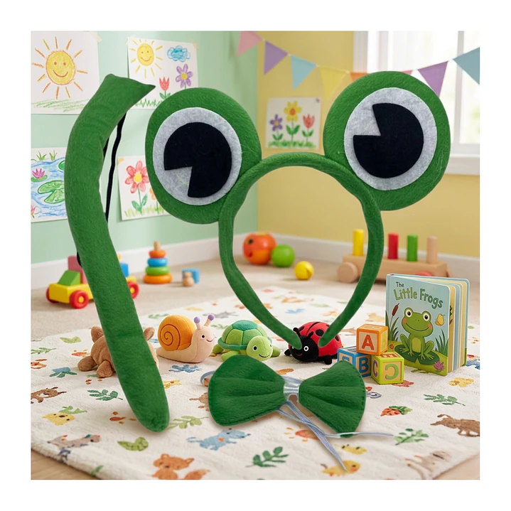 Set Disfraces Animales Infantil Orejas y Cola Diadema Varios Diseños 1