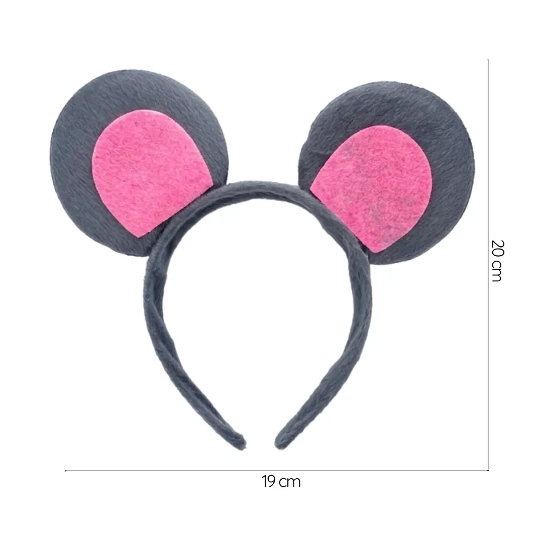 Set Disfraces Animales Infantil Orejas y Cola Diadema Varios Diseños 20