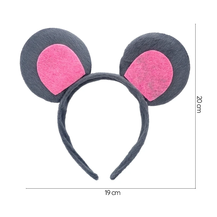 Set Disfraces Animales Infantil Orejas y Cola Diadema Varios Diseños 20