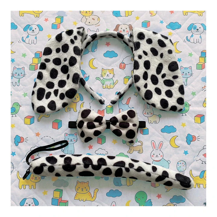 Set Disfraces Animales Infantil Orejas y Cola Diadema Varios Diseños 45