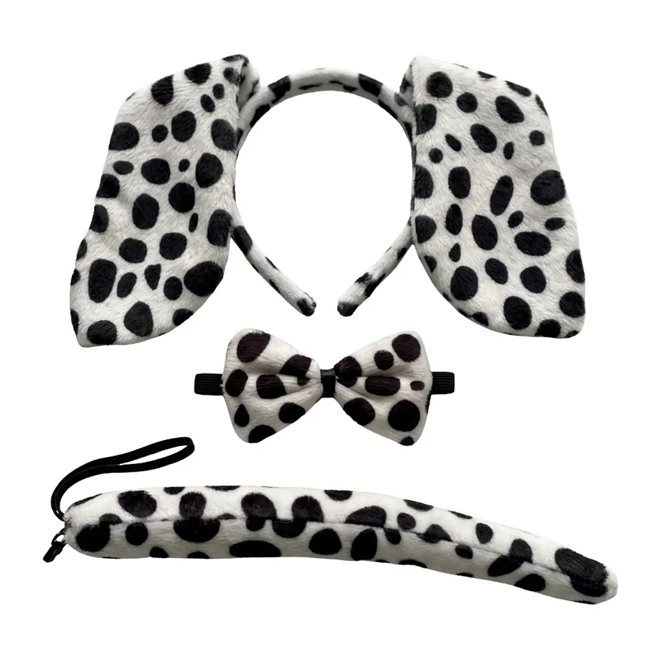 Set Disfraces Animales Infantil Orejas y Cola Diadema Varios Diseños 49