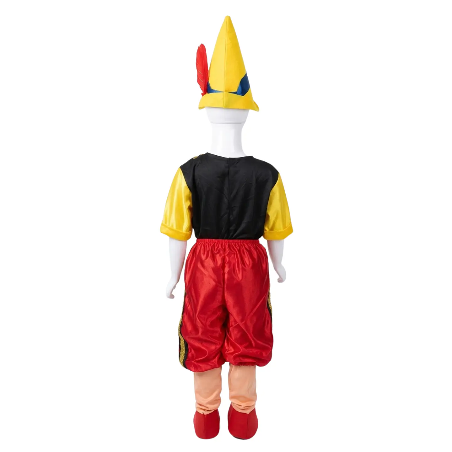 Disfraz De Pinocho Para Niños Completo - Incluye Gorro Y Nariz 5