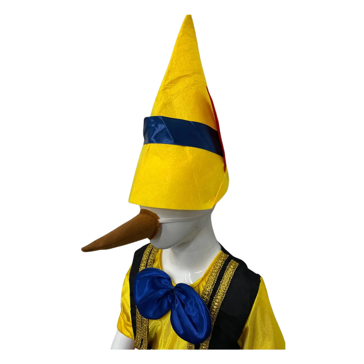 Disfraz De Pinocho Para Niños Completo - Incluye Gorro Y Nariz 7