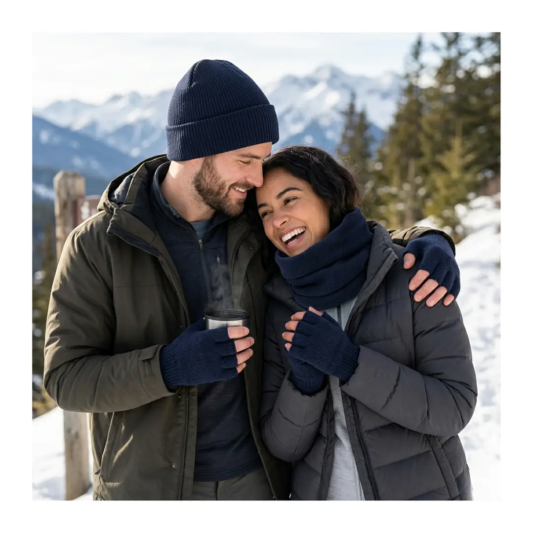 Set Invierno: Gorro Polar, Cuello Polar Suave Y Comodo  6