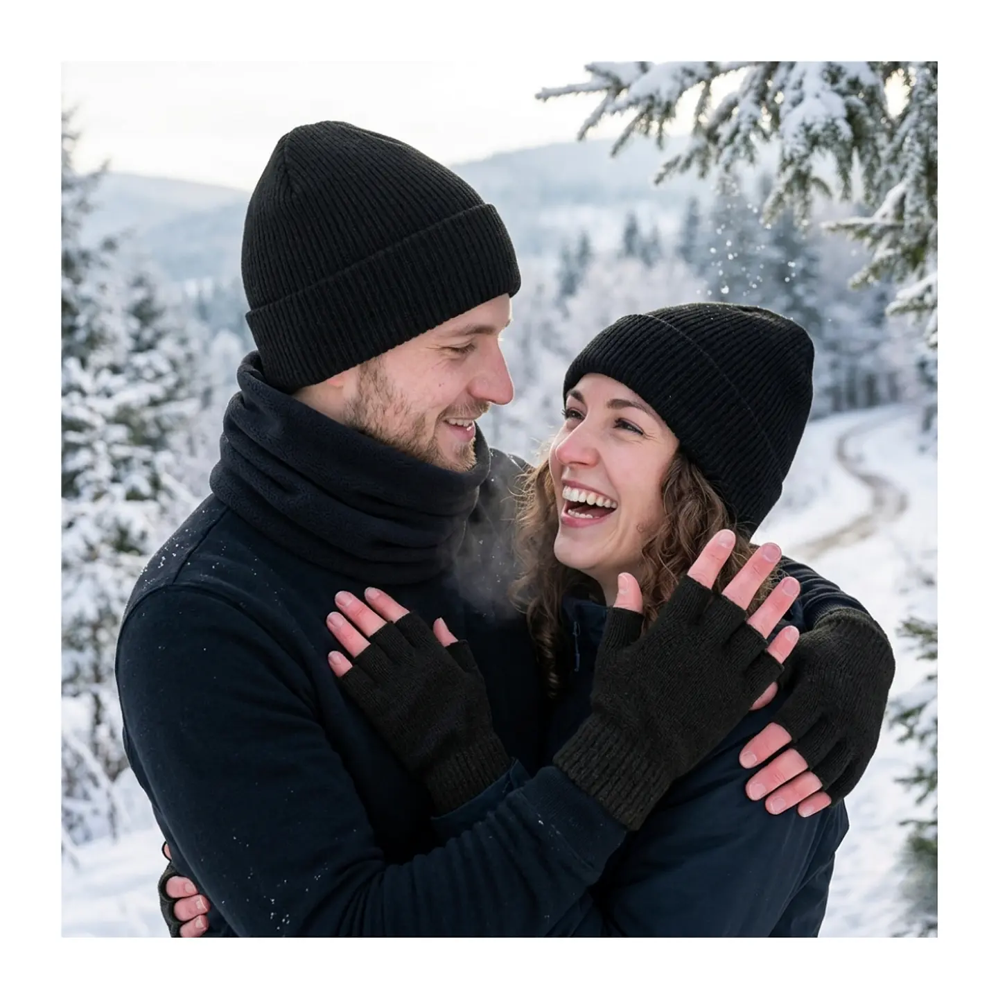 Set Invierno: Gorro Polar, Cuello Polar Suave Y Comodo  9