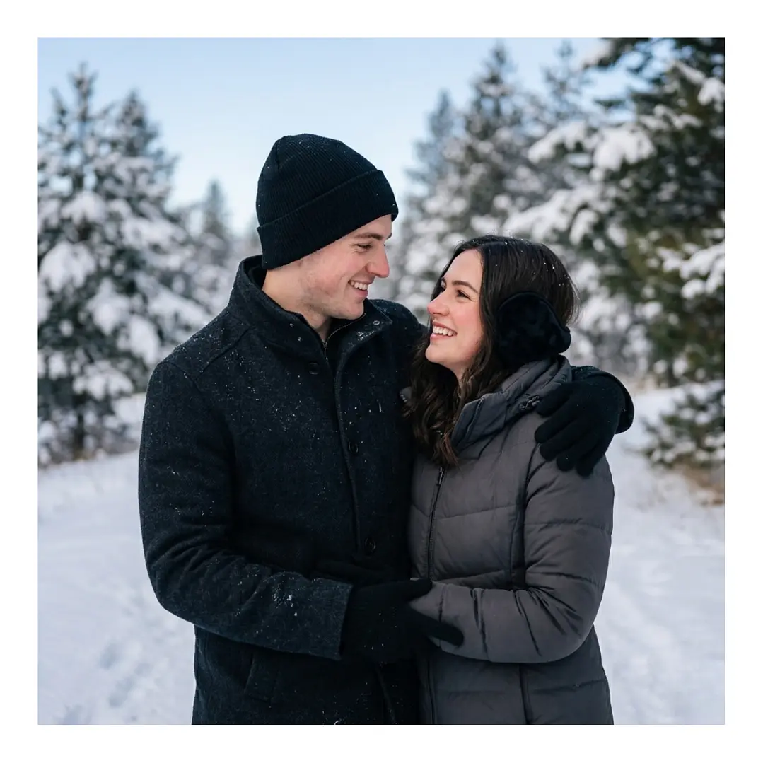 Set Invierno Gorro Beanie + Guantes De Lana + Orejera Polar 7