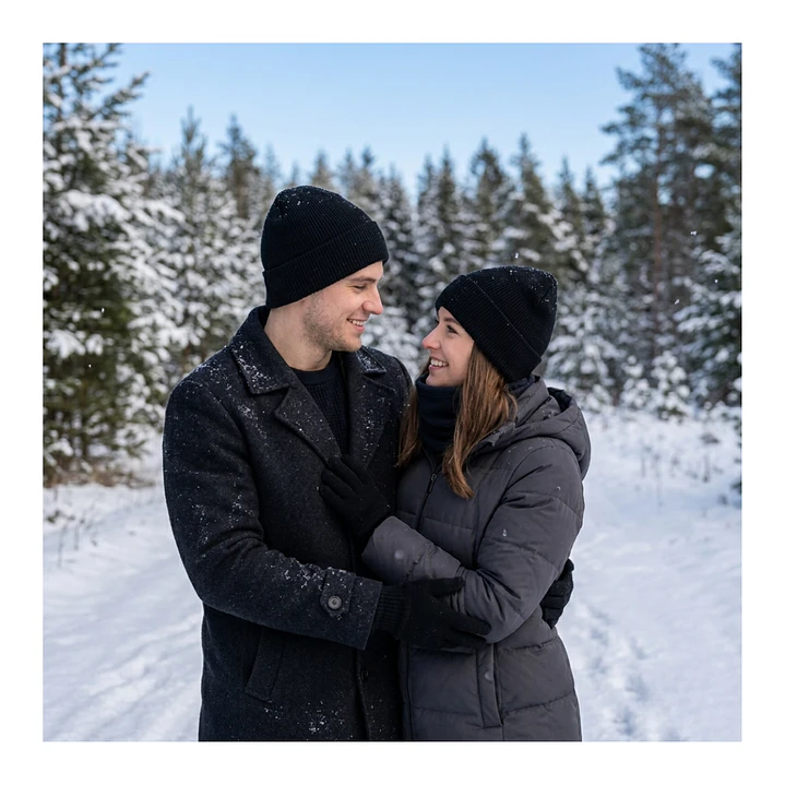 Set Invierno: Gorro Polar, Cuello Polar Y Guante De Lana 1